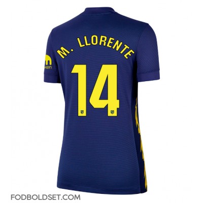 Atletico Madrid Marcos Llorente #14 Udebanetrøje Dame 2025-26 Kortærmet Atletico Madrid Marcos Llorente #14 Udebanetrøje Dame 2025-26 Kortærmet